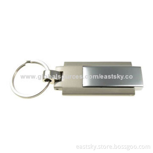 Customized Twist Style Metal Pen Drive, 64MB to 32GB Memory Capacity